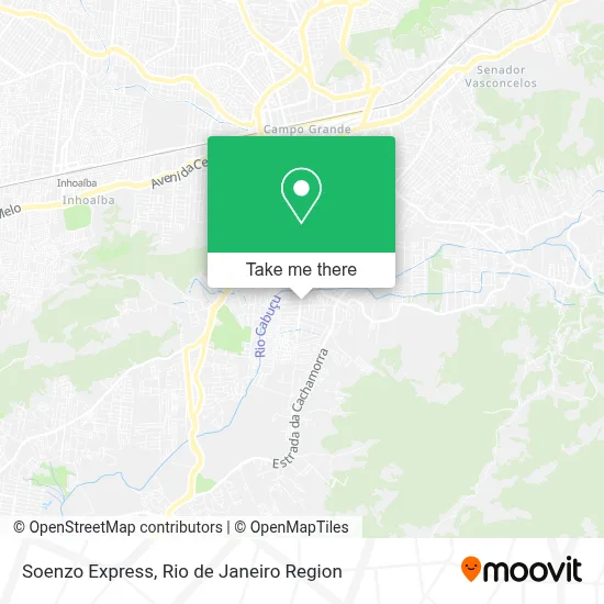 Soenzo Express map