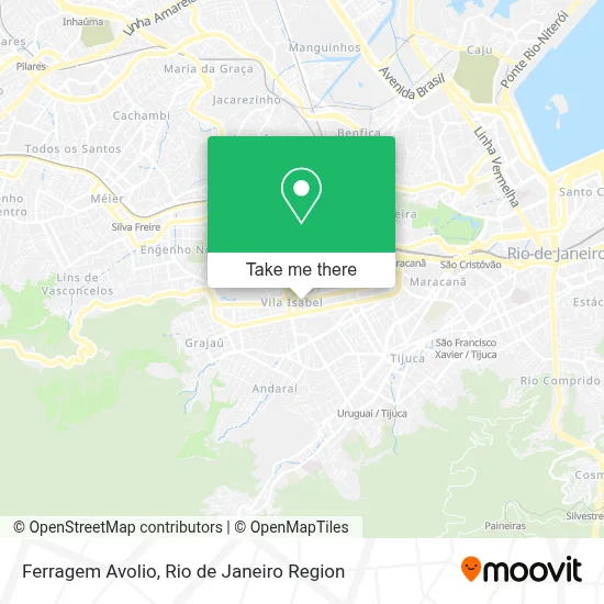 Ferragem Avolio map