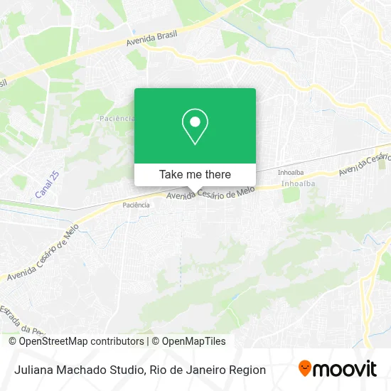 Juliana Machado Studio map