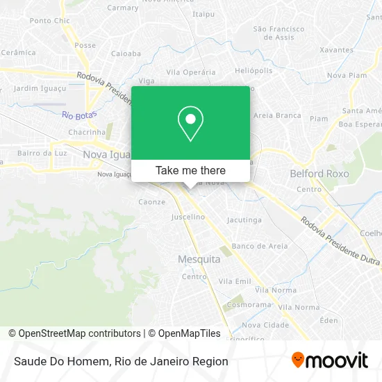 Saude Do Homem map