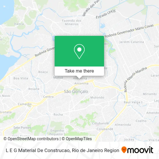 L E G Material De Construcao map