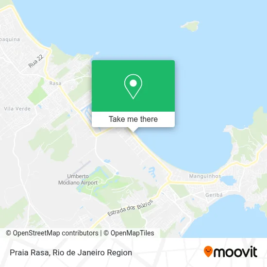 Praia Rasa map