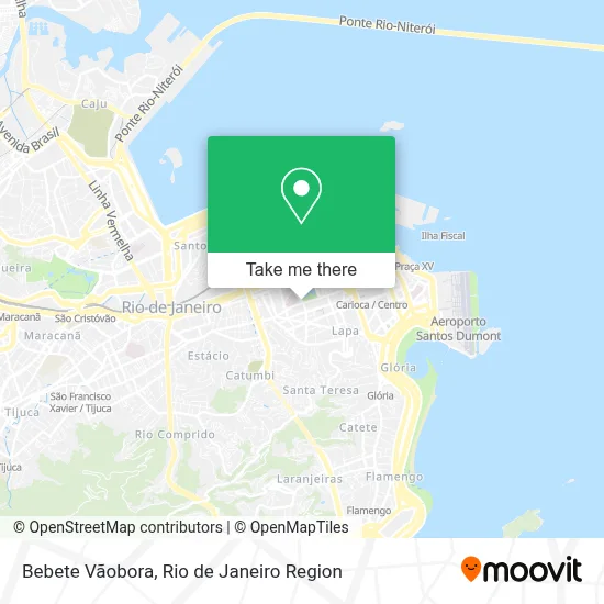 Bebete Vãobora map
