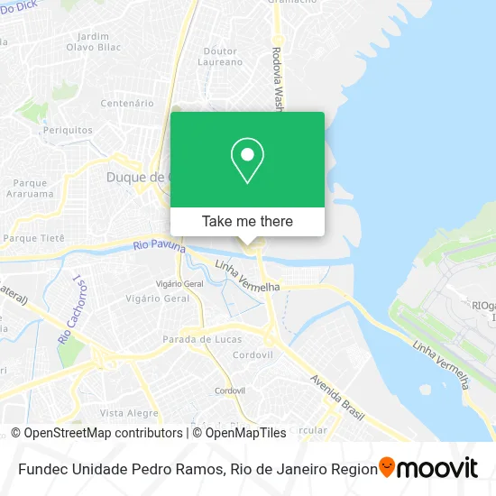 Fundec Unidade Pedro Ramos map