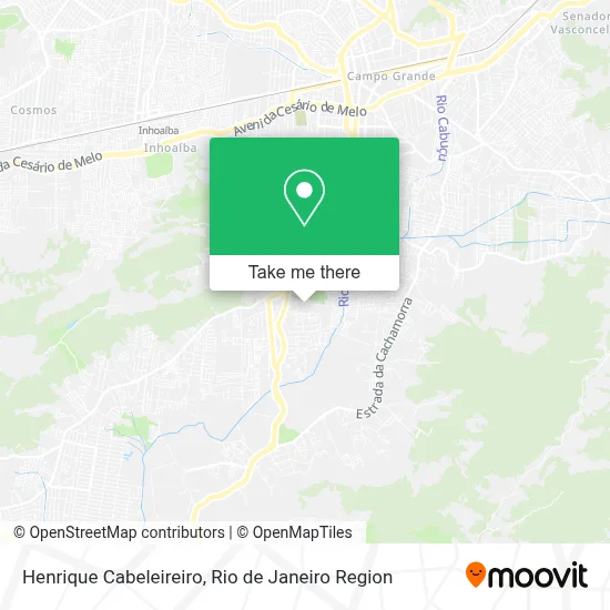 Henrique Cabeleireiro map