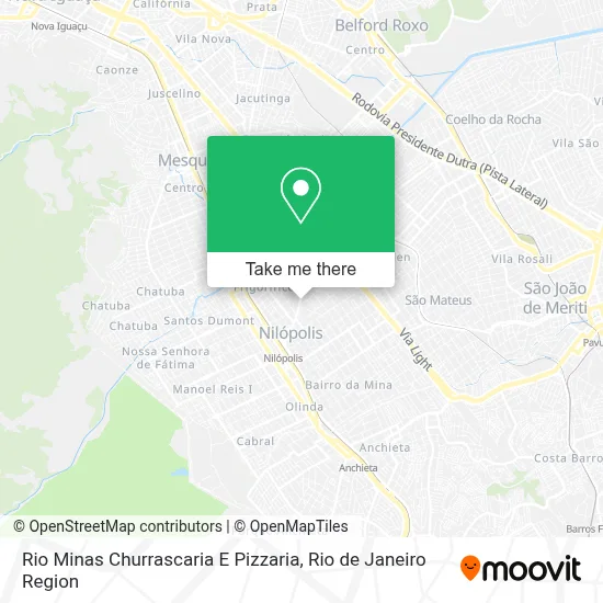 Rio Minas Churrascaria E Pizzaria map