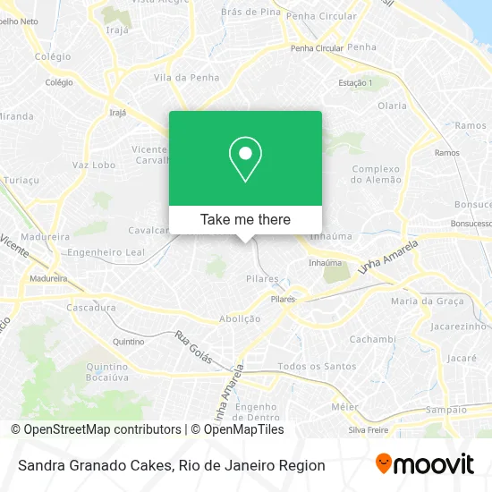 Sandra Granado Cakes map