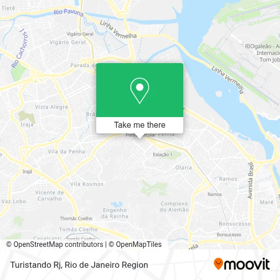 Turistando Rj map