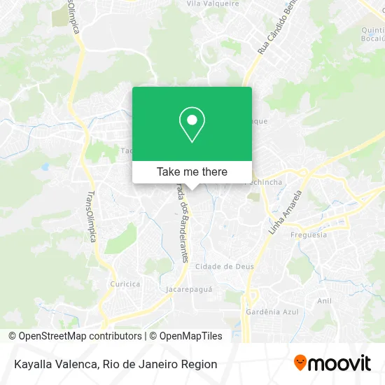 Kayalla Valenca map