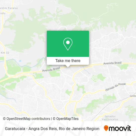 Garatucaia - Angra Dos Reis map