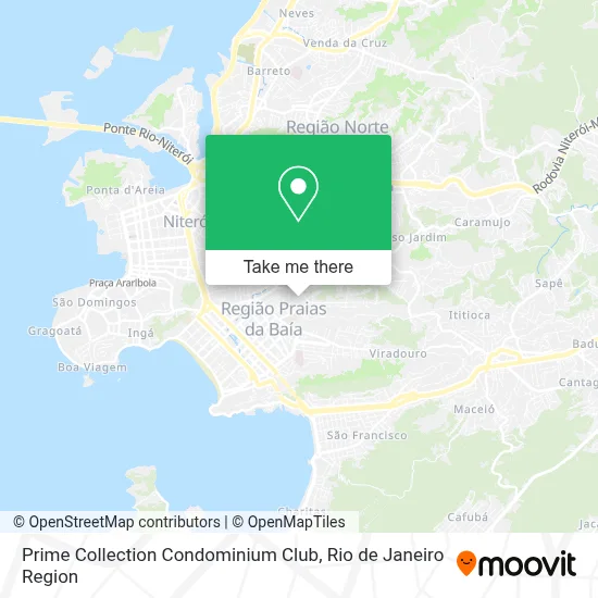 Prime Collection Condominium Club map