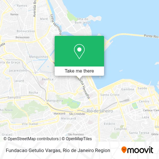 Fundacao Getulio Vargas map
