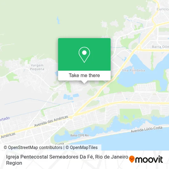 Igreja Pentecostal Semeadores Da Fé map