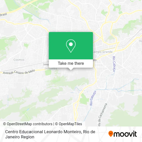 Centro Educacional Leonardo Monteiro map