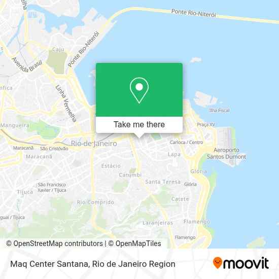 Maq Center Santana map