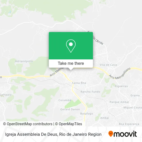 Igreja Assembleia De Deus map