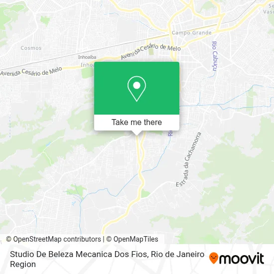 Studio De Beleza Mecanica Dos Fios map