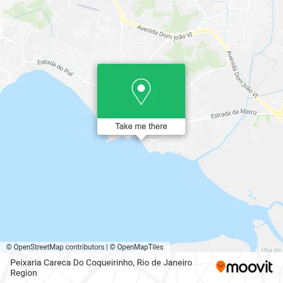 Peixaria Careca Do Coqueirinho map