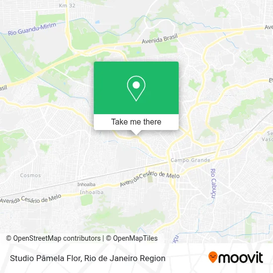Studio Pâmela Flor map