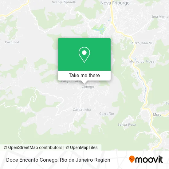 Doce Encanto Conego map