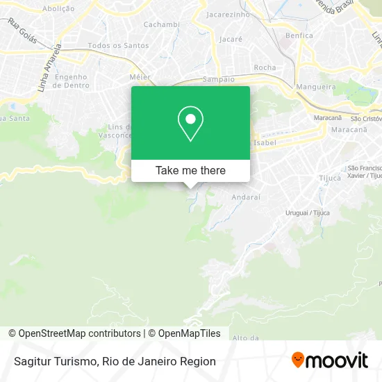 Sagitur Turismo map