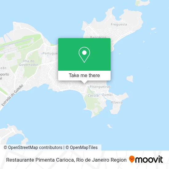 Restaurante Pimenta Carioca map