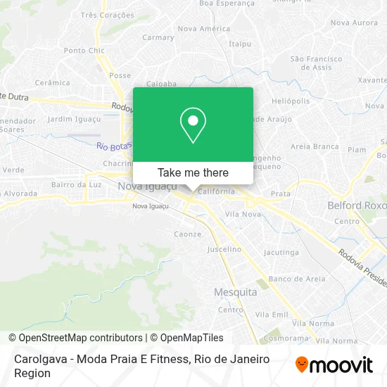 Carolgava - Moda Praia E Fitness map