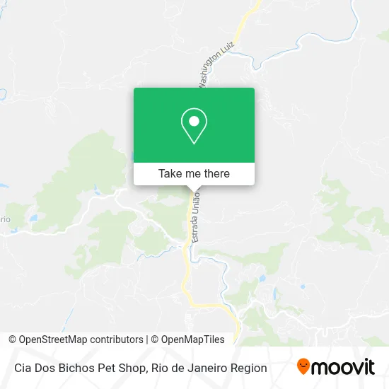 Cia Dos Bichos Pet Shop map