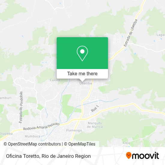 Oficina Toretto map