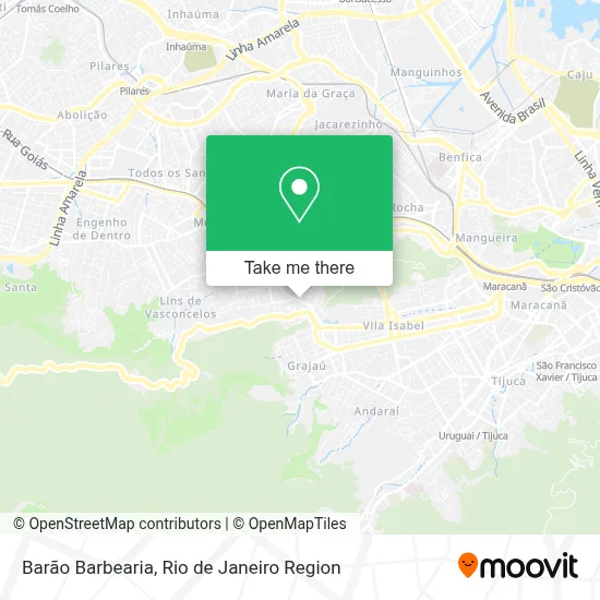 Barão Barbearia map