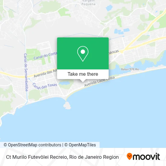 Ct Murilo Futevôlei Recreio map