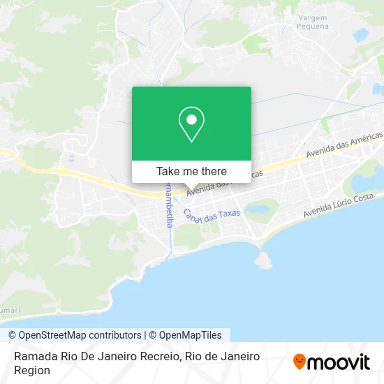 Ramada Rio De Janeiro Recreio map