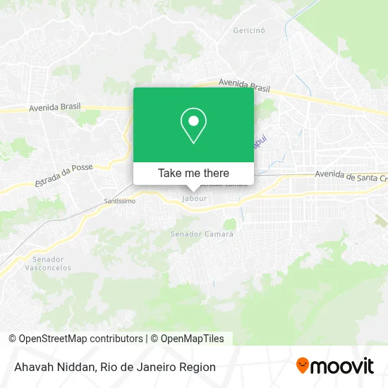 Ahavah Niddan map