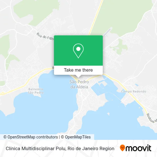 Clínica Multidisciplinar Polu map