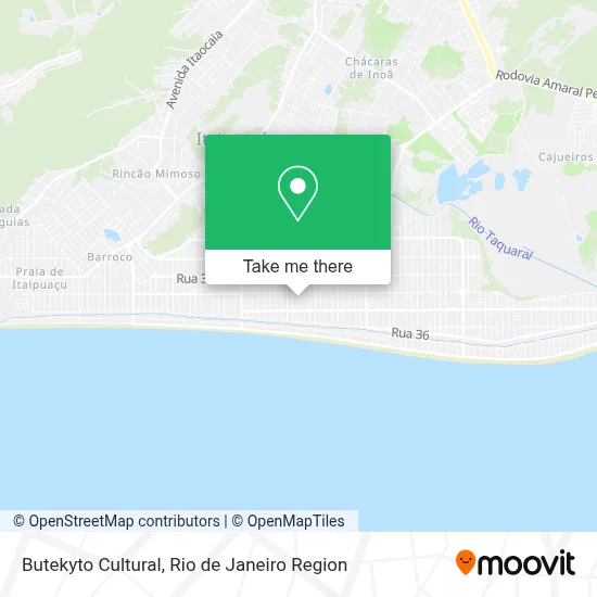 Butekyto Cultural map