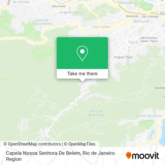 Capela Nossa Senhora De Belem map