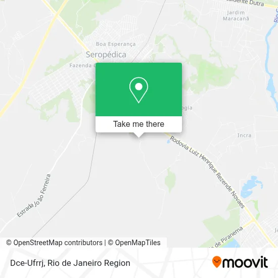 Dce-Ufrrj map