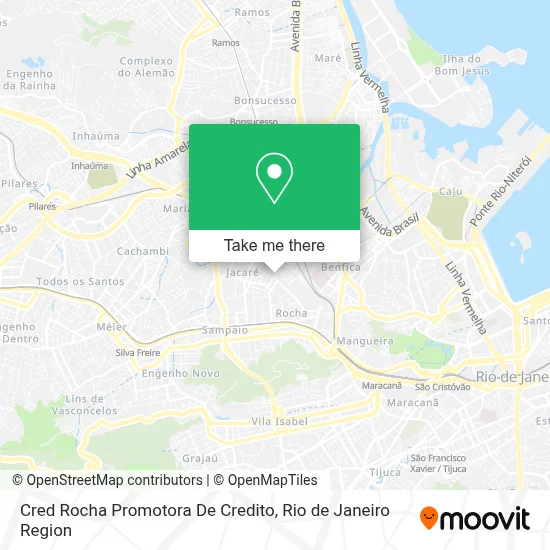 Cred Rocha Promotora De Credito map