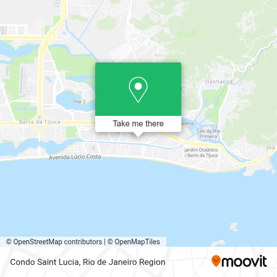Condo Saint Lucia map