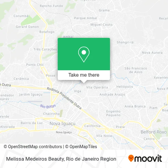 Melissa Medeiros Beauty map