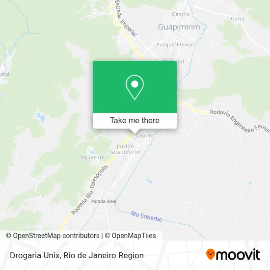 Drogaria Unix map