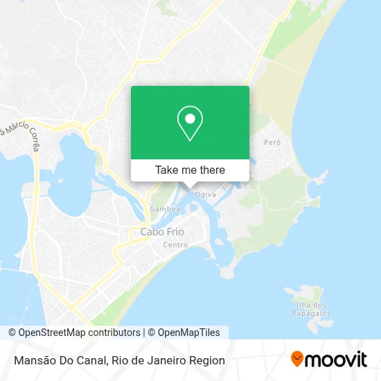 Mansão Do Canal map