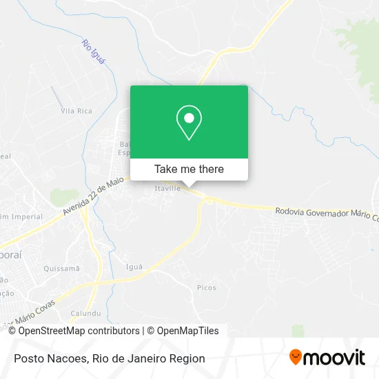 Posto Nacoes map