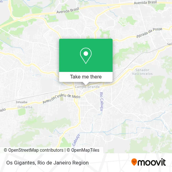 Os Gigantes map
