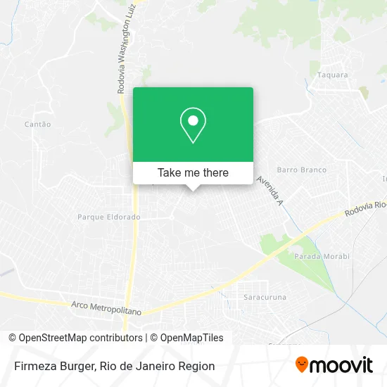Firmeza Burger map