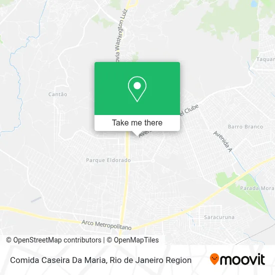 Comida Caseira Da Maria map