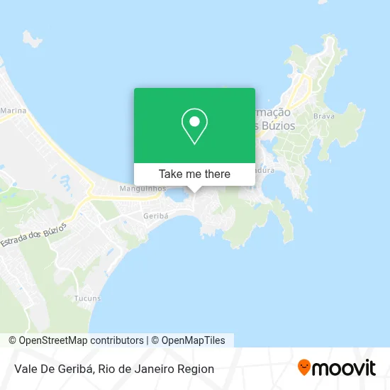 Vale De Geribá map
