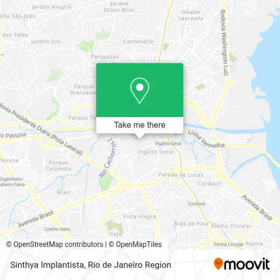 Sinthya Implantista map