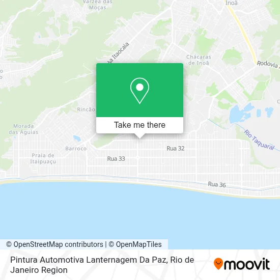 Pintura Automotiva Lanternagem Da Paz map