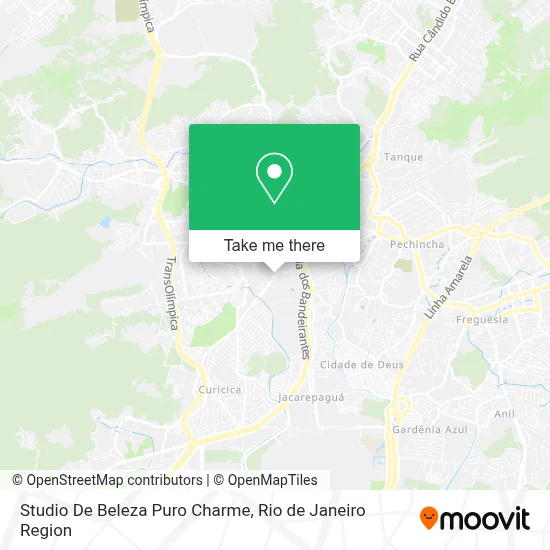 Studio De Beleza Puro Charme map